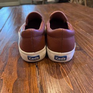Brown Leather Keds Sneakers